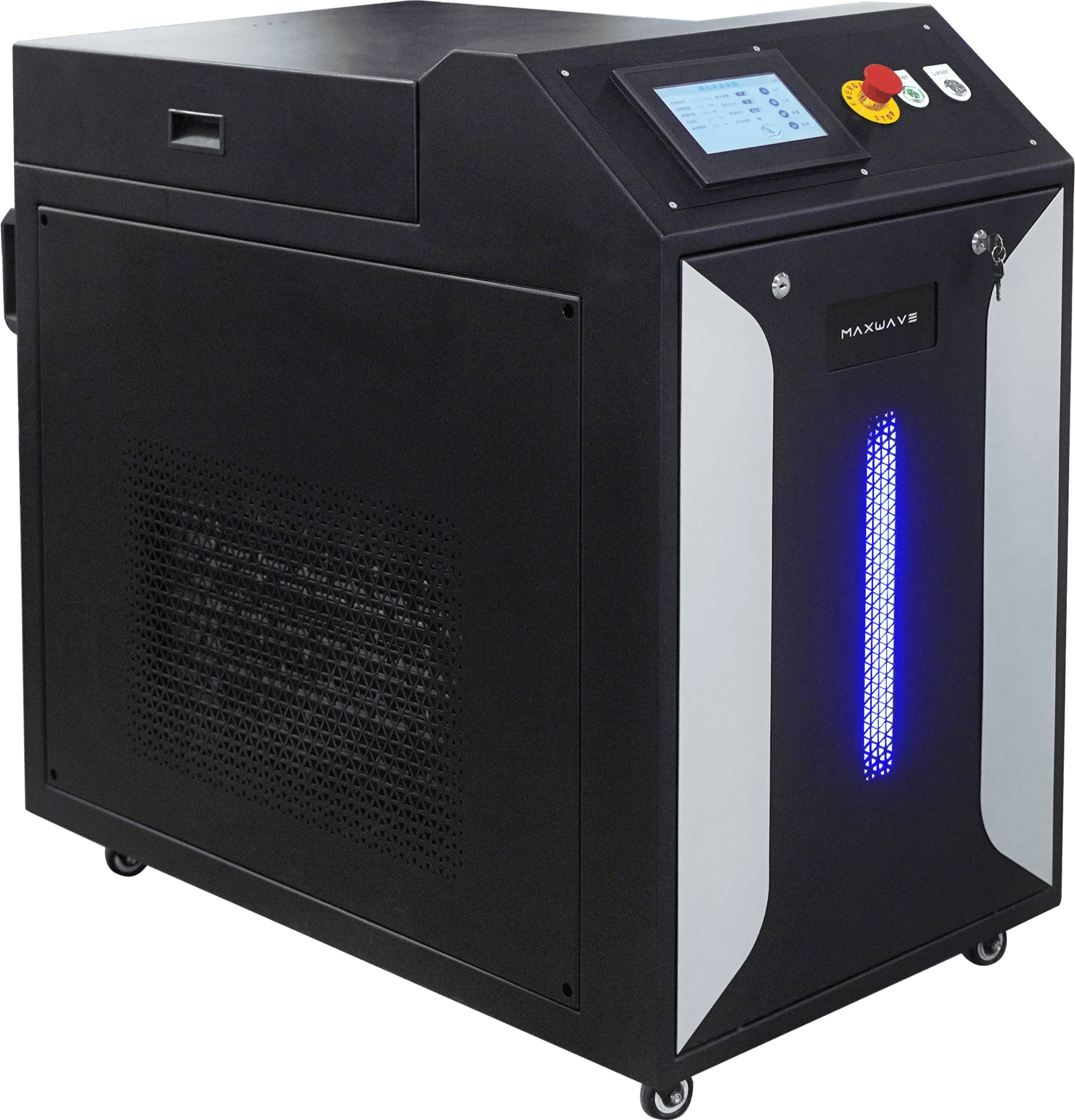 LCW water-cooled high-power laser cleaning system for sustained marine de-rusting